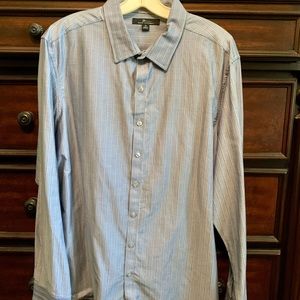 Marc Anthony dress shirt long sleeve light blue size L